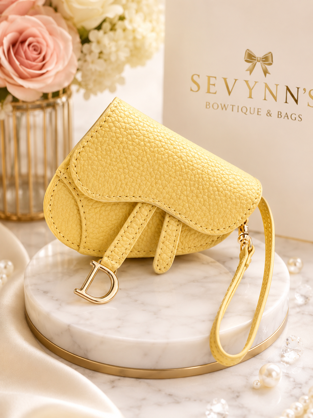 Little Luxe Saddle Crossbody Purse