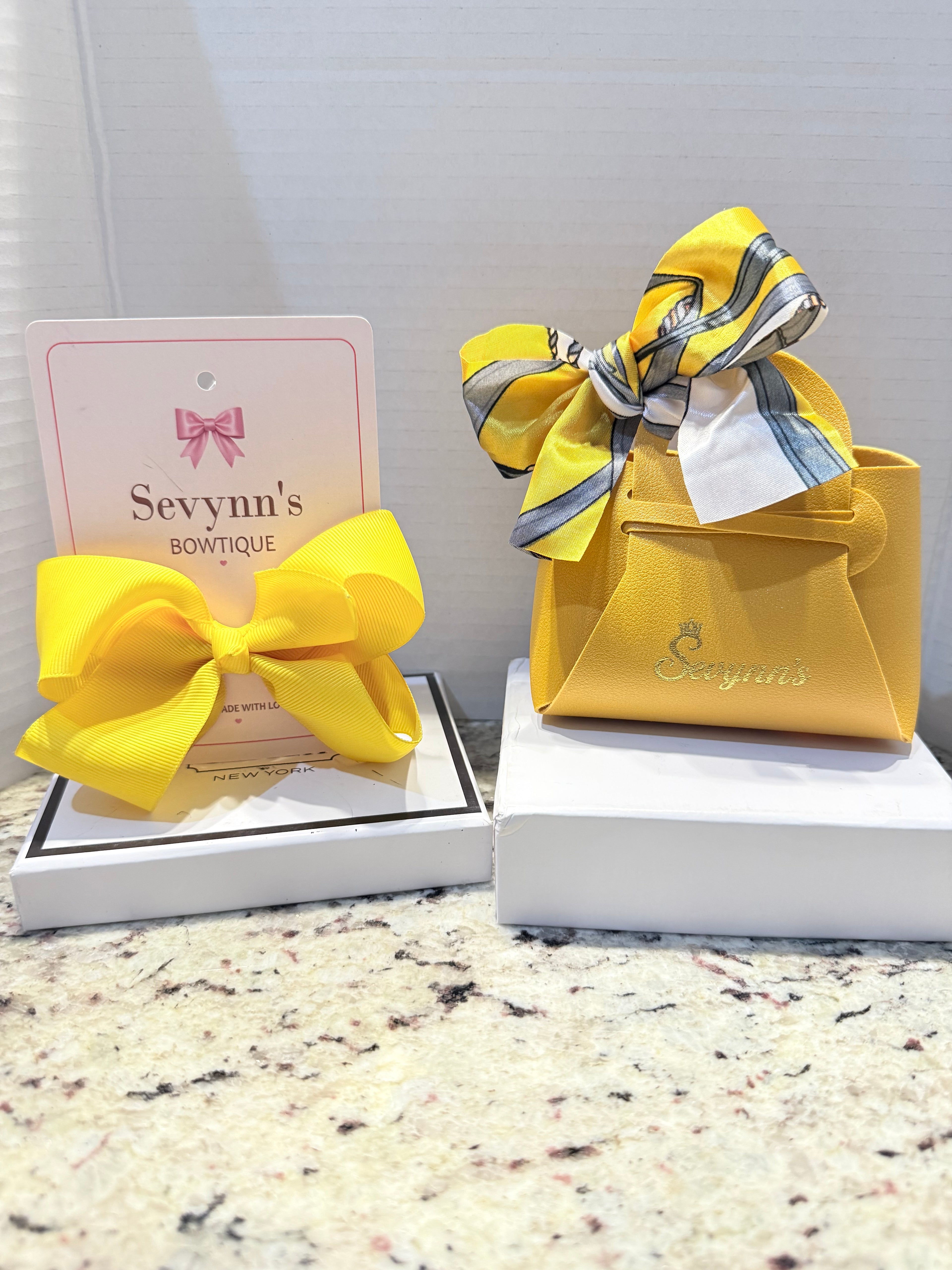 Sunshine Luxe Mini Bag Set ☀️💛