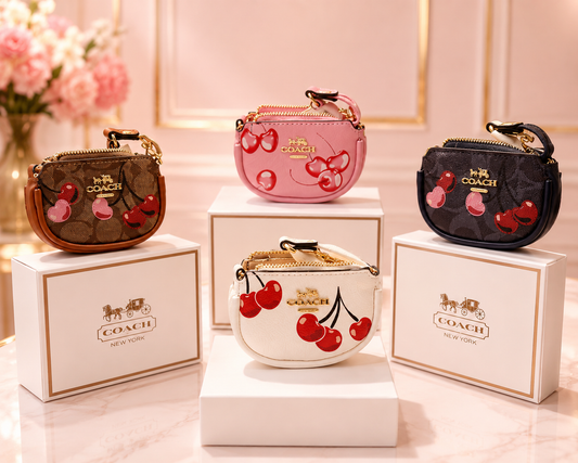 Cherry Charm Mini Crossbody Purses