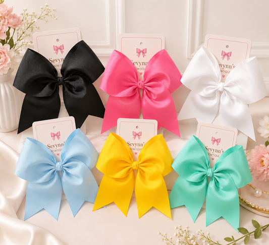 Classic Black Luxe Bow