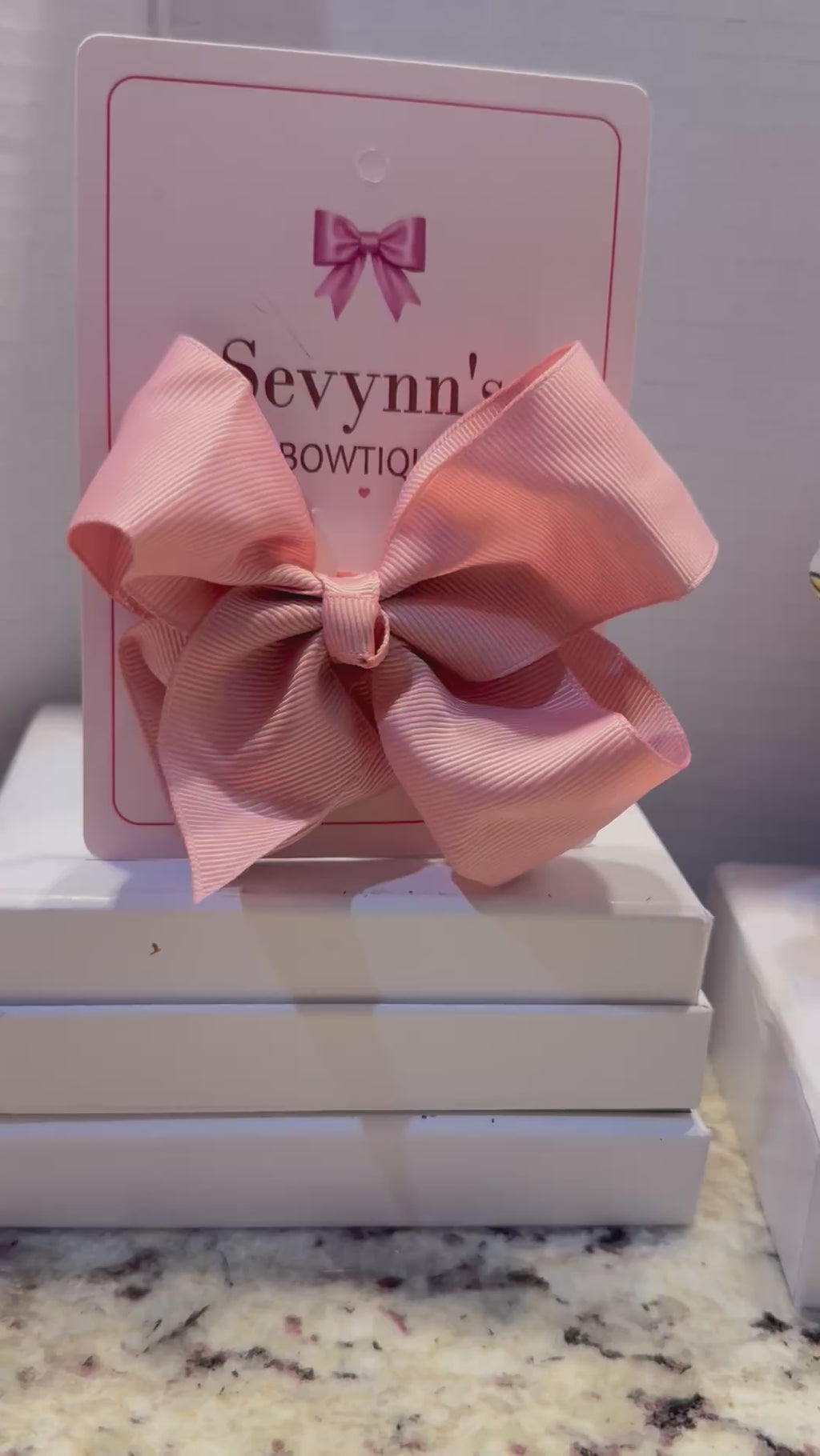 Blush Princess Bow & Mini Handbag Set
