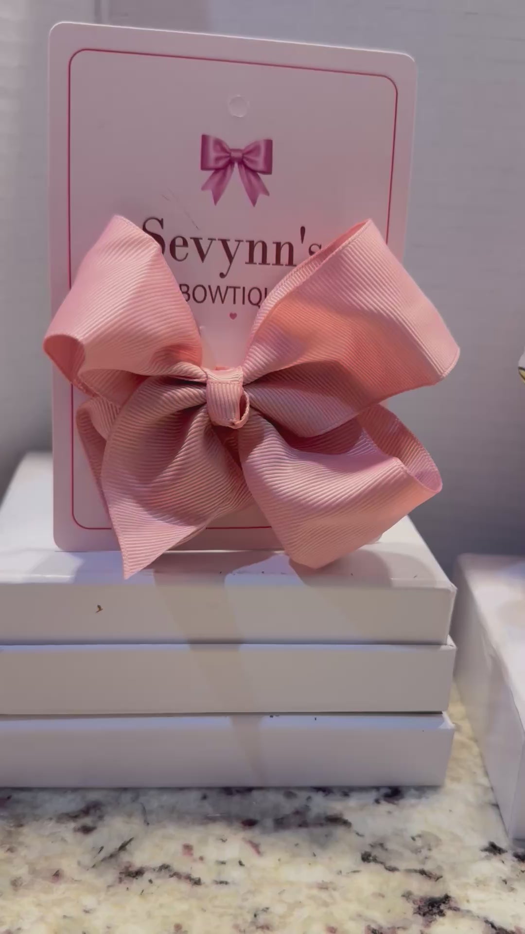 Blush Princess Bow & Mini Handbag Set